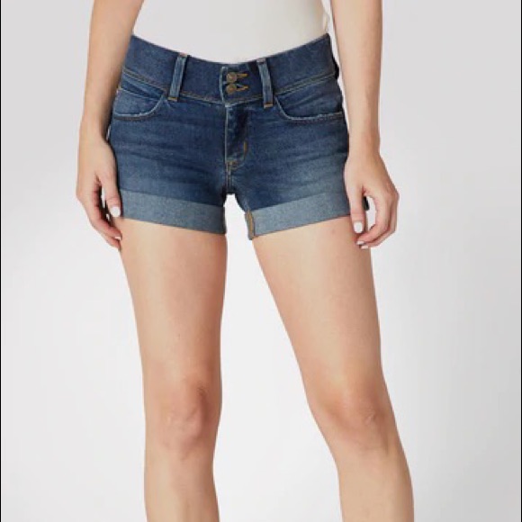 Hudson “Croxley” Mid-Rise Denim Shorts